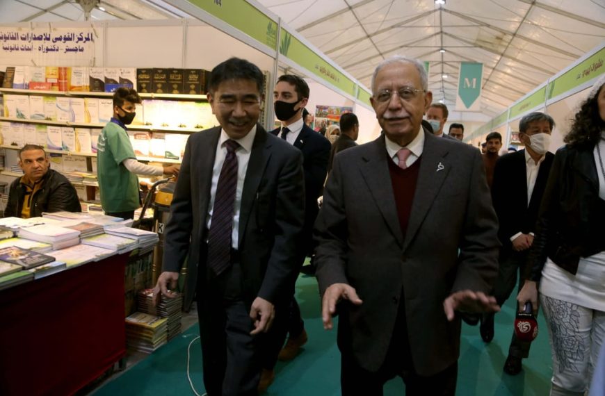 Japanese Ambassador at the Iraq International Book Fair: Happy that Iraq has a cultural festival of this size