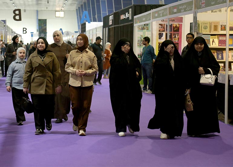 لماذا تاتي الى معرض العراق للكتاب ؟